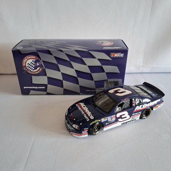 1999 Dale Earnhardt Jr. #3 ACDelco Monte Carlo Limited Edition 1:24 Scale Diecas - Picture 1 of 10